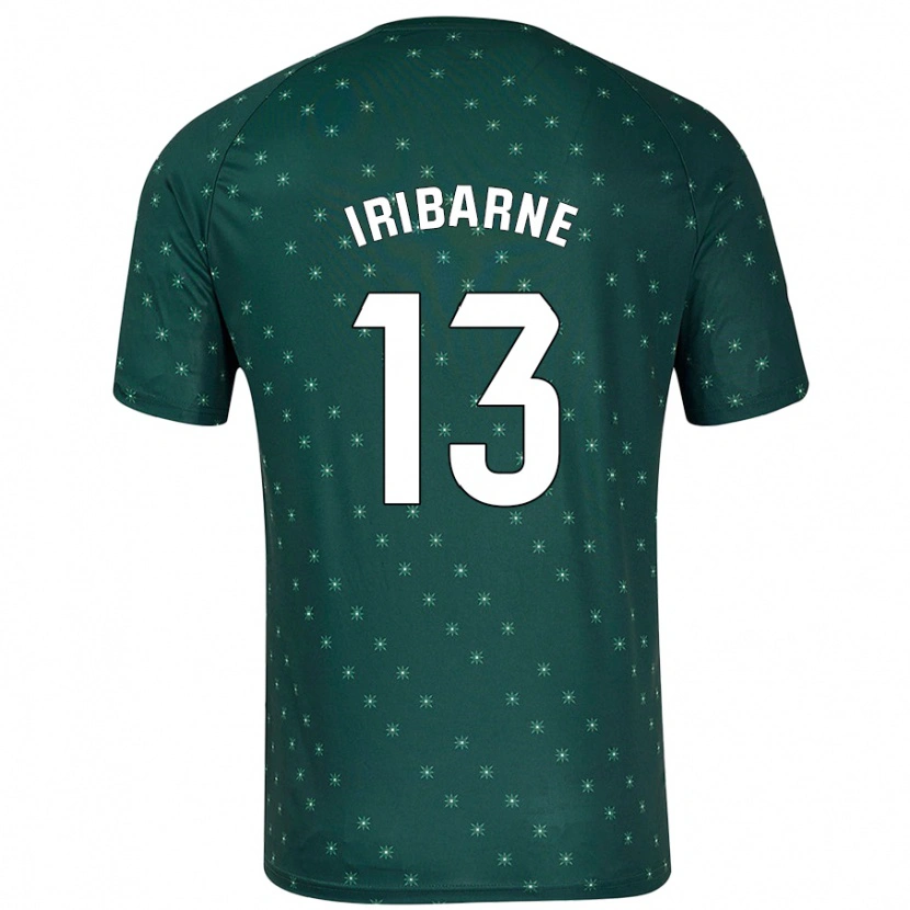 Danxen Kinderen Bruno Iribarne #13 Donkergroen Uitshirt Uittenue 2024/25 T-Shirt