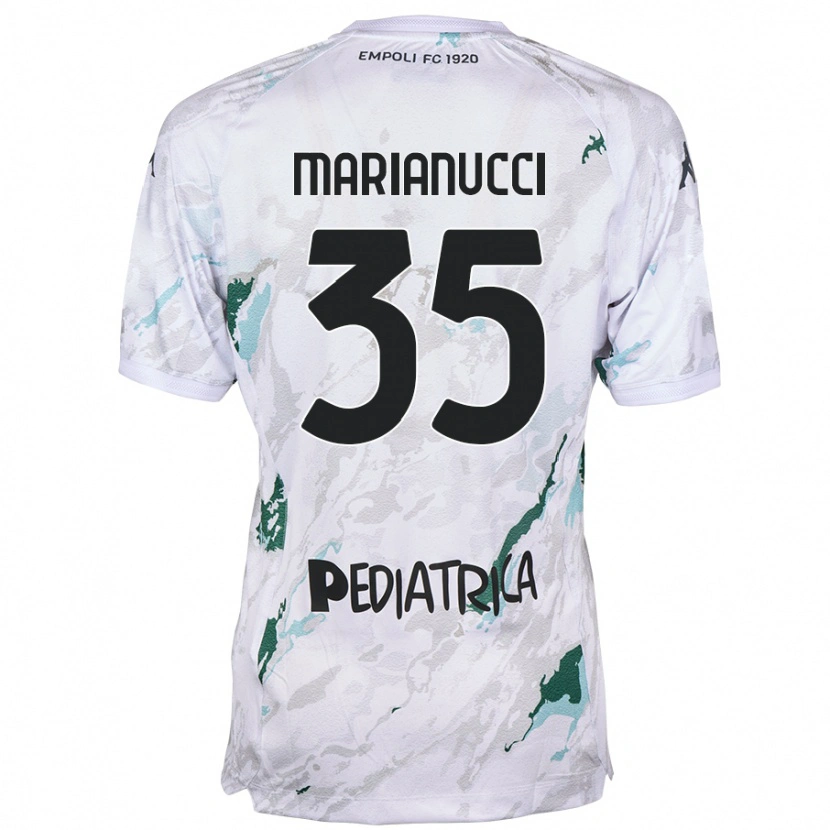 Danxen Kinderen Luca Marianucci #35 Grijs Uitshirt Uittenue 2024/25 T-Shirt