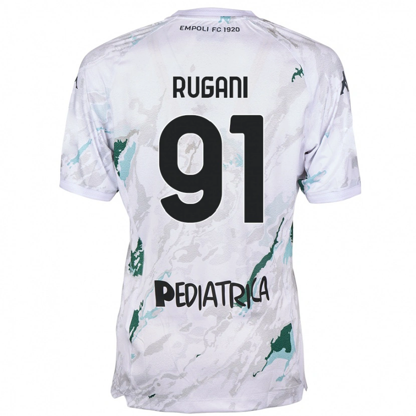 Danxen Kinderen Tommaso Rugani #91 Grijs Uitshirt Uittenue 2024/25 T-Shirt