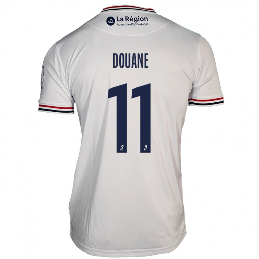 Danxen Kinderen Maïdine Douane #11 Wit Uitshirt Uittenue 2024/25 T-Shirt