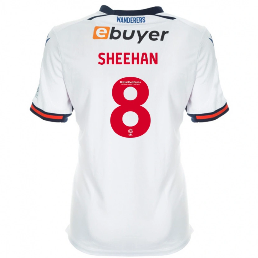 Danxen Heren Josh Sheehan #8 Wit Thuisshirt Thuistenue 2024/25 T-Shirt