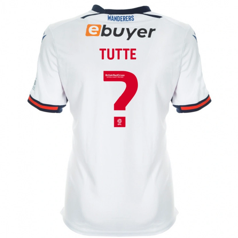 Danxen Heren Andrew Tutte #0 Wit Thuisshirt Thuistenue 2024/25 T-Shirt