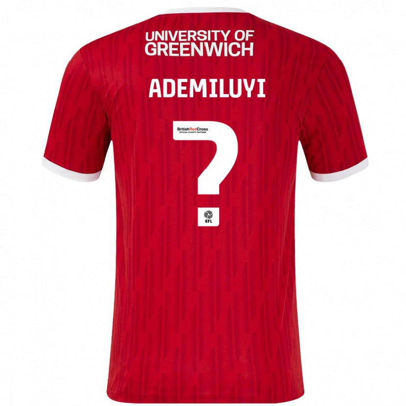 Danxen Heren Princess Ademiluyi #0 Rood Wit Thuisshirt Thuistenue 2024/25 T-Shirt