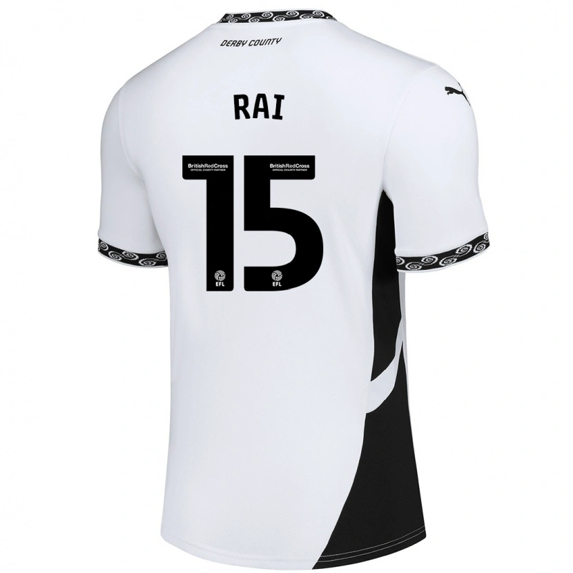 Danxen Heren Kira Rai #15 Wit Zwart Thuisshirt Thuistenue 2024/25 T-Shirt