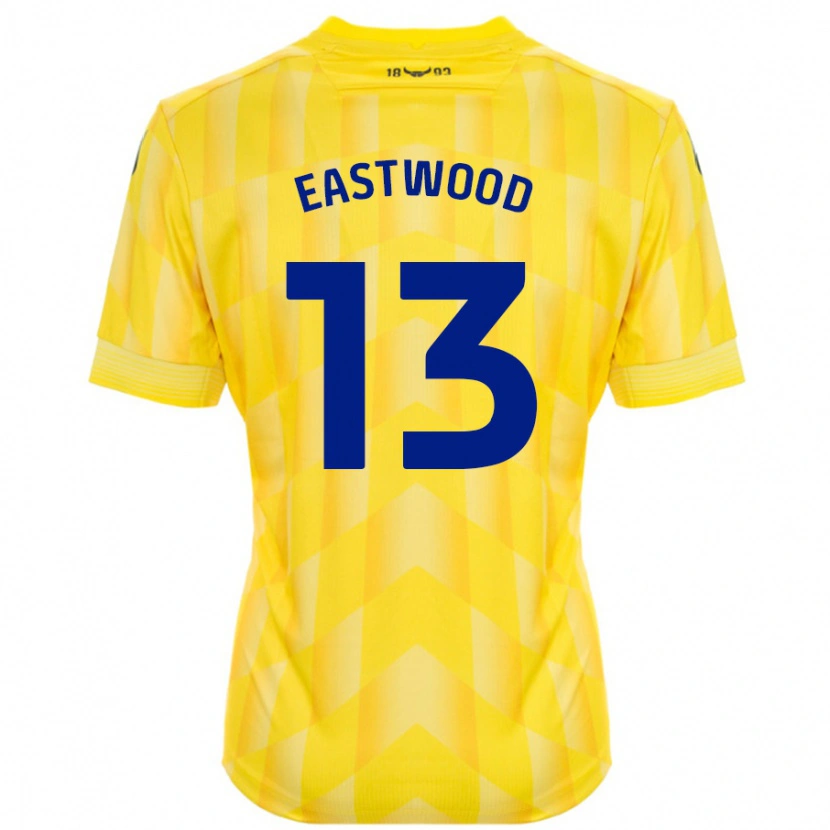 Danxen Heren Simon Eastwood #13 Geel Thuisshirt Thuistenue 2024/25 T-Shirt