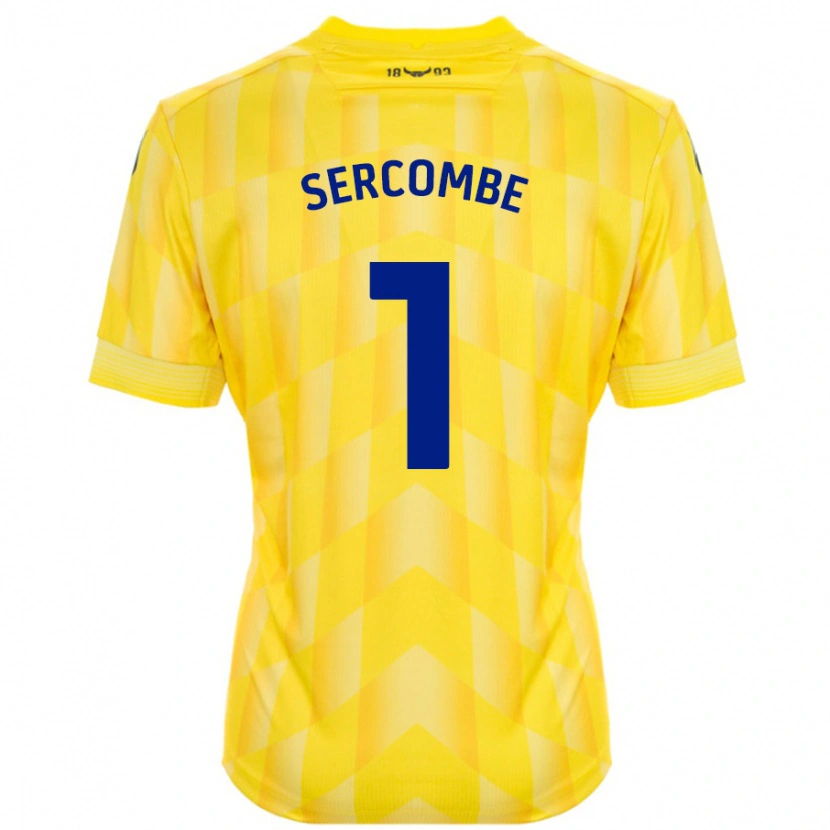 Danxen Heren Paris Sercombe #1 Geel Thuisshirt Thuistenue 2024/25 T-Shirt