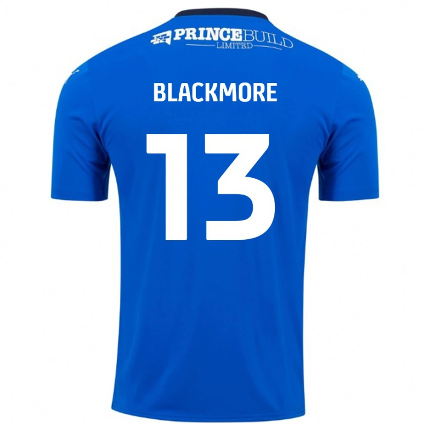 Danxen Heren Will Blackmore #13 Blauw Wit Thuisshirt Thuistenue 2024/25 T-Shirt