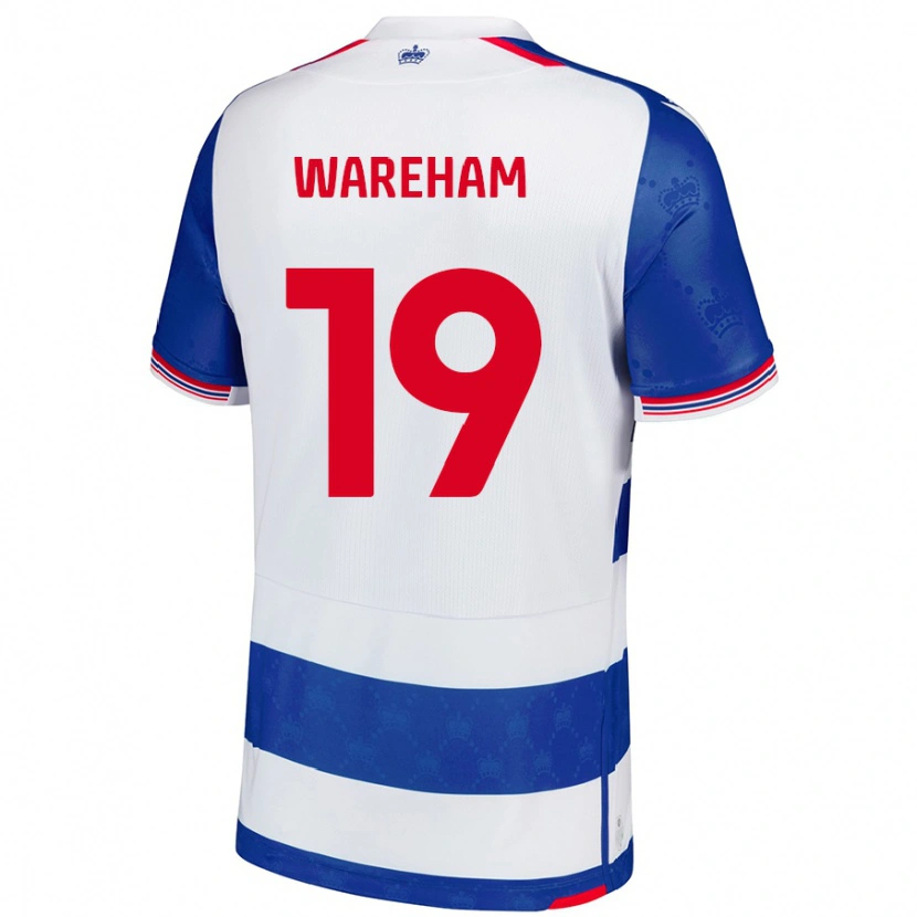 Danxen Heren Jayden Wareham #19 Blauw Wit Thuisshirt Thuistenue 2024/25 T-Shirt