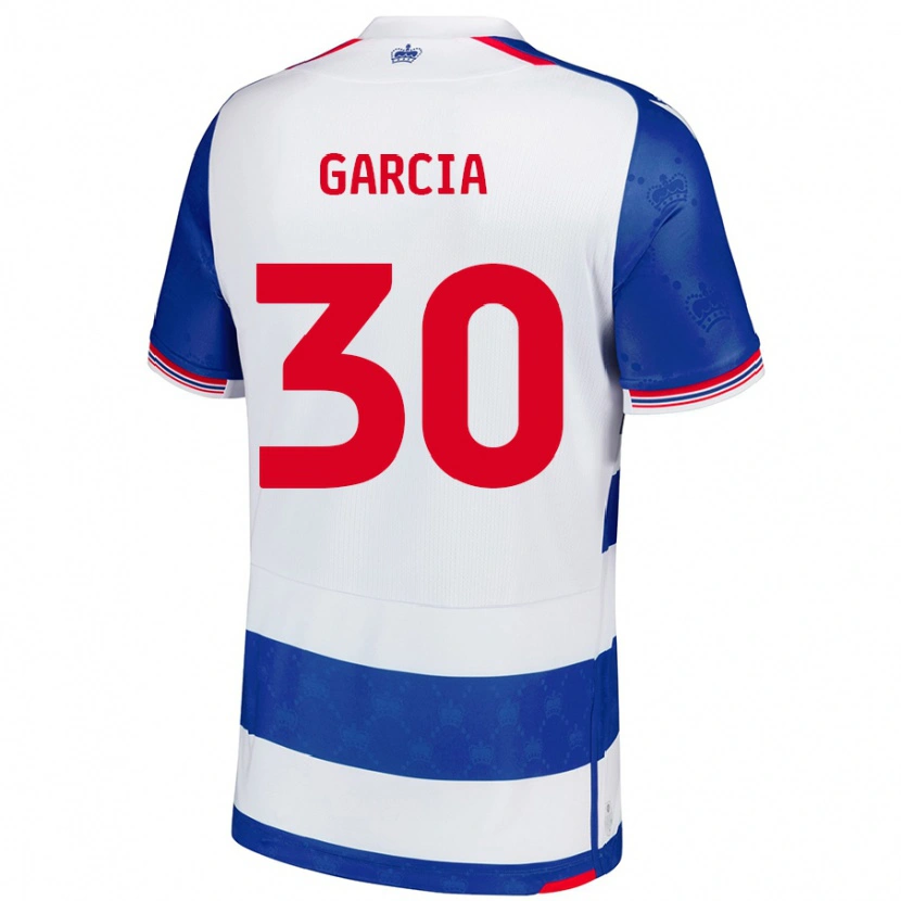 Danxen Heren Andre Garcia #30 Blauw Wit Thuisshirt Thuistenue 2024/25 T-Shirt