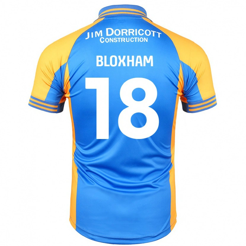 Danxen Heren Tom Bloxham #18 Blauw Amber Thuisshirt Thuistenue 2024/25 T-Shirt