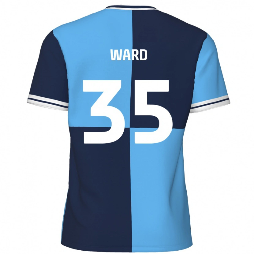 Danxen Heren Christie Ward #35 Hemelsblauw Donkerblauw Thuisshirt Thuistenue 2024/25 T-Shirt