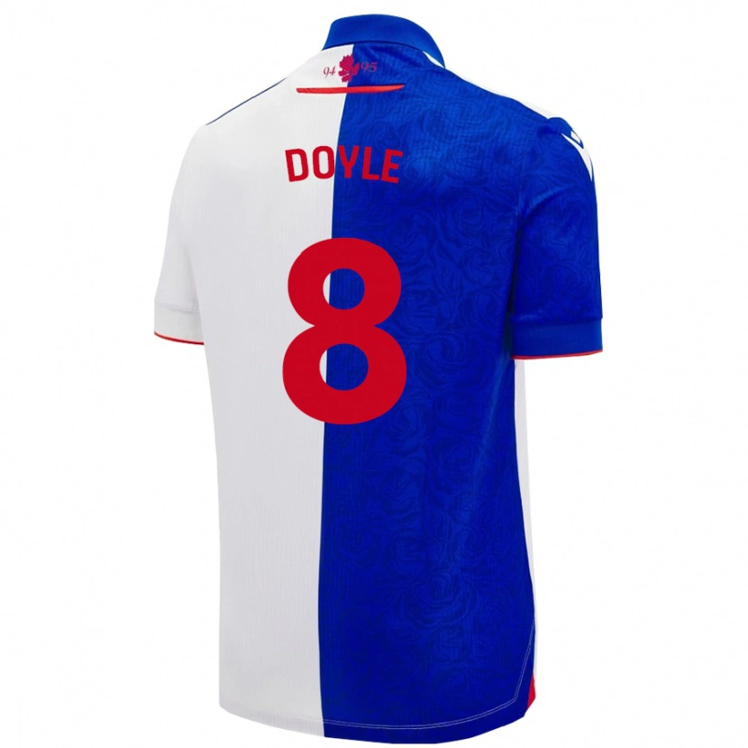 Danxen Heren Emma Doyle #8 Hemelsblauw Wit Thuisshirt Thuistenue 2024/25 T-Shirt