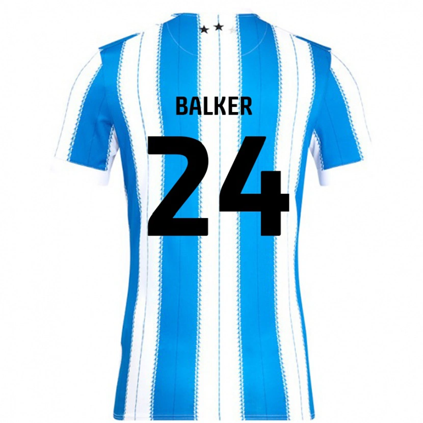 Danxen Heren Radinio Balker #24 Blauw Wit Thuisshirt Thuistenue 2024/25 T-Shirt