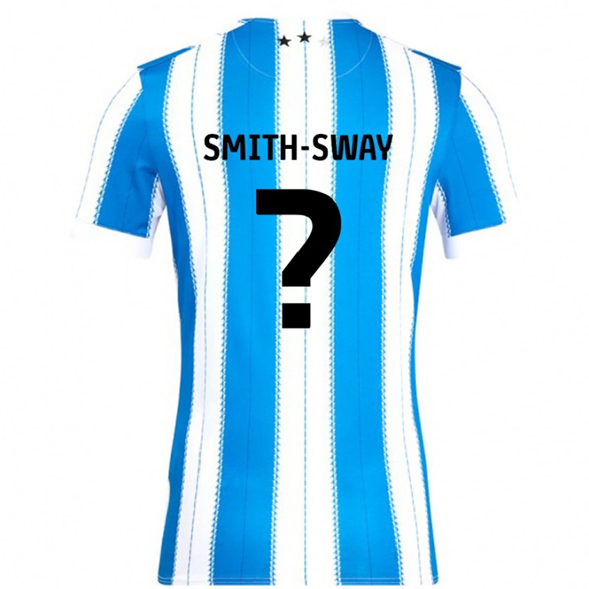 Danxen Heren Jay Smith-Sway #0 Blauw Wit Thuisshirt Thuistenue 2024/25 T-Shirt