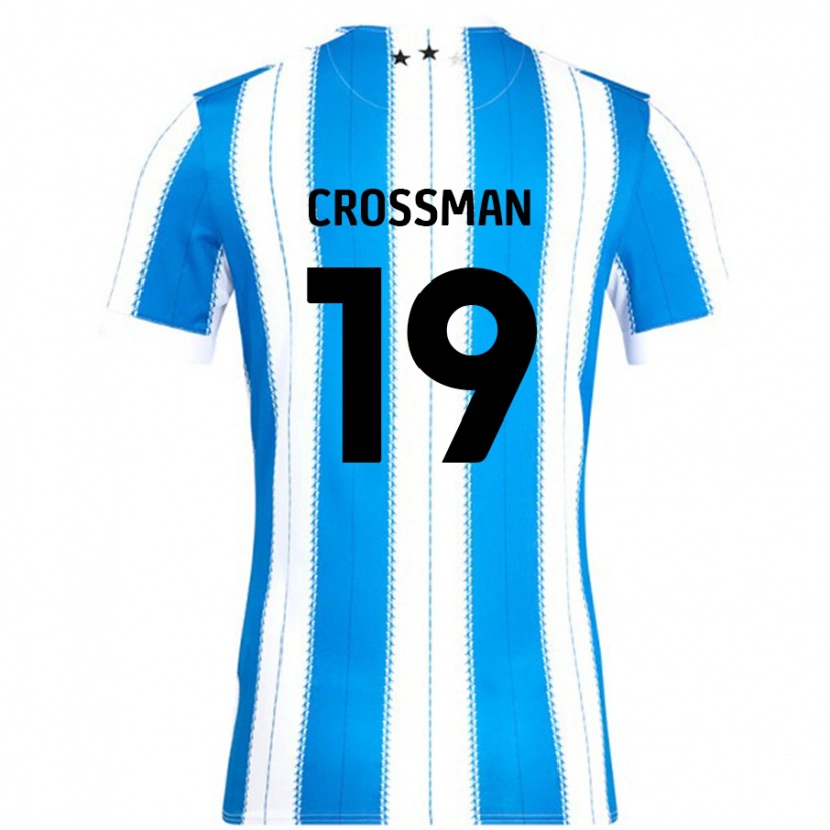 Danxen Heren Paige Crossman #19 Blauw Wit Thuisshirt Thuistenue 2024/25 T-Shirt