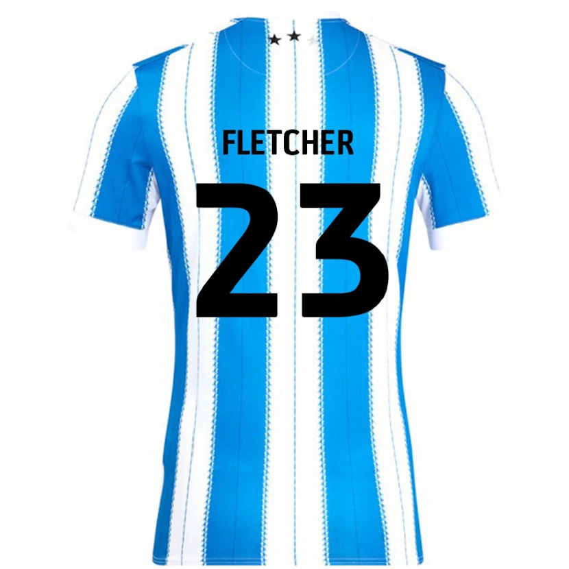 Danxen Heren Serena Fletcher #23 Blauw Wit Thuisshirt Thuistenue 2024/25 T-Shirt