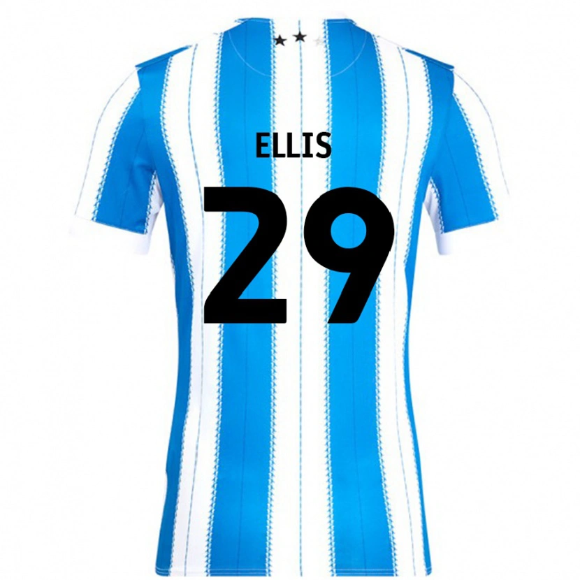 Danxen Heren Molly Ellis #29 Blauw Wit Thuisshirt Thuistenue 2024/25 T-Shirt