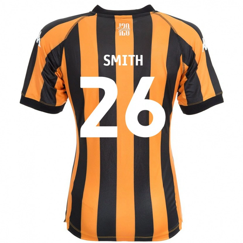 Danxen Heren Andy Smith #26 Zwart Amber Thuisshirt Thuistenue 2024/25 T-Shirt