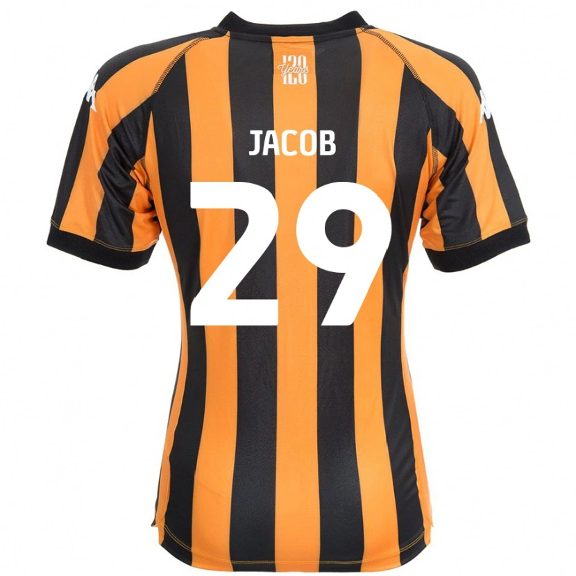 Danxen Heren Matty Jacob #29 Zwart Amber Thuisshirt Thuistenue 2024/25 T-Shirt