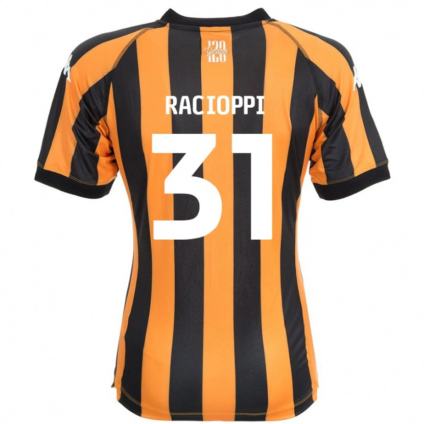 Danxen Heren Anthony Racioppi #31 Zwart Amber Thuisshirt Thuistenue 2024/25 T-Shirt