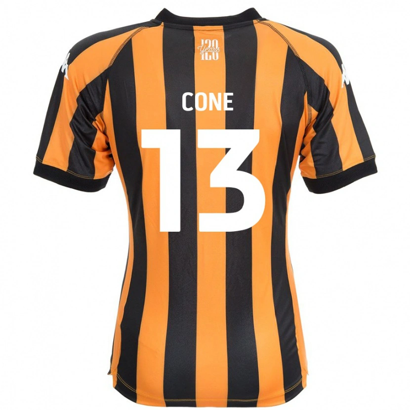 Danxen Heren Sharla Cone #13 Zwart Amber Thuisshirt Thuistenue 2024/25 T-Shirt