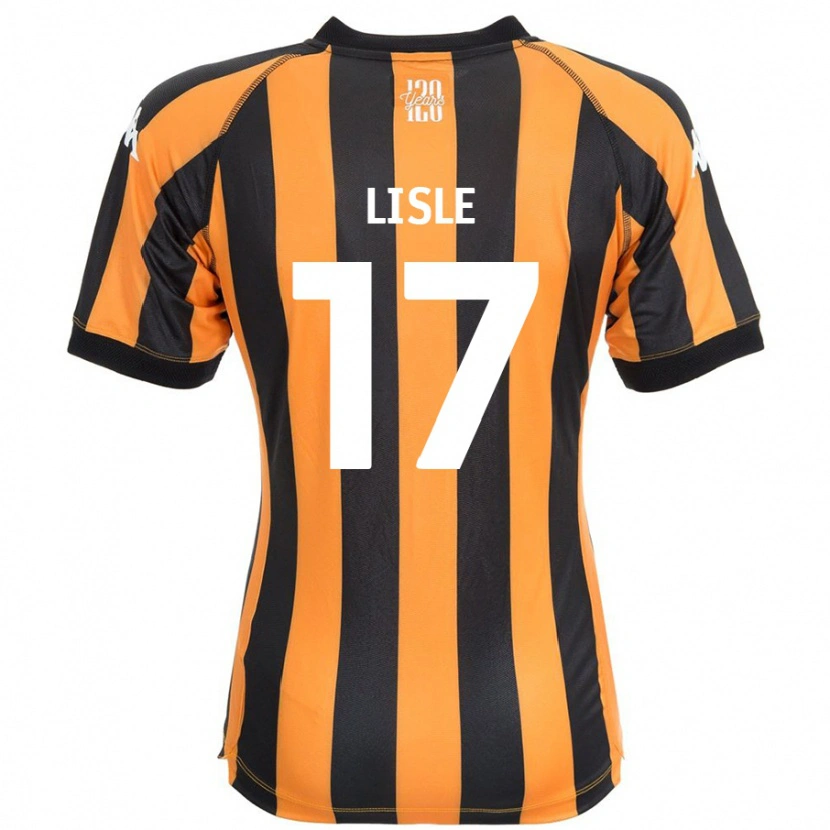 Danxen Heren Mary Lisle #17 Zwart Amber Thuisshirt Thuistenue 2024/25 T-Shirt