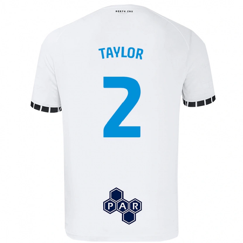 Danxen Heren Alex Taylor #2 Wit Thuisshirt Thuistenue 2024/25 T-Shirt