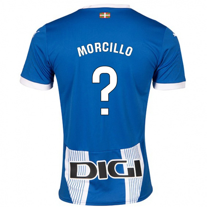 Danxen Heren Diego Morcillo #0 Blauw Thuisshirt Thuistenue 2024/25 T-Shirt