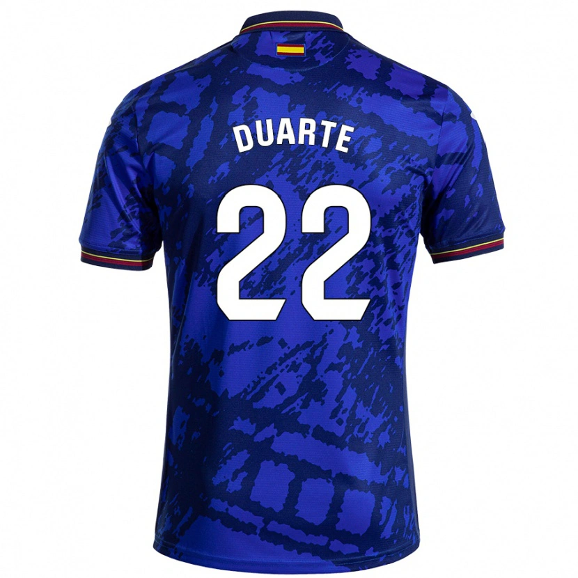 Danxen Heren Domingos Duarte #22 Donkerder Blauw Thuisshirt Thuistenue 2024/25 T-Shirt