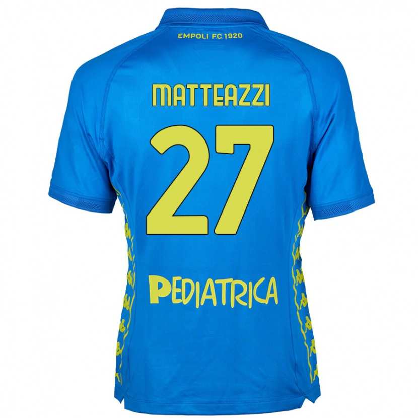 Danxen Heren Ernesto Matteazzi #27 Blauw Thuisshirt Thuistenue 2024/25 T-Shirt