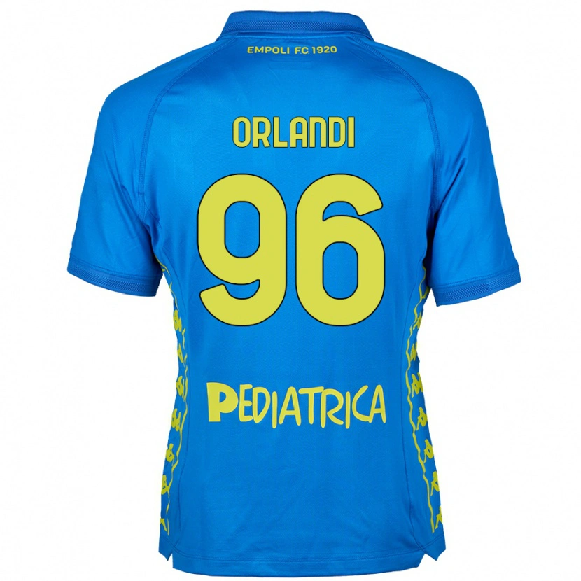 Danxen Heren Andrea Orlandi #96 Blauw Thuisshirt Thuistenue 2024/25 T-Shirt