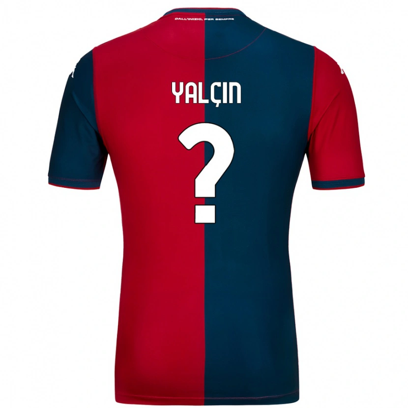 Danxen Heren Güven Yalçın #0 Rood Donkerblauw Thuisshirt Thuistenue 2024/25 T-Shirt