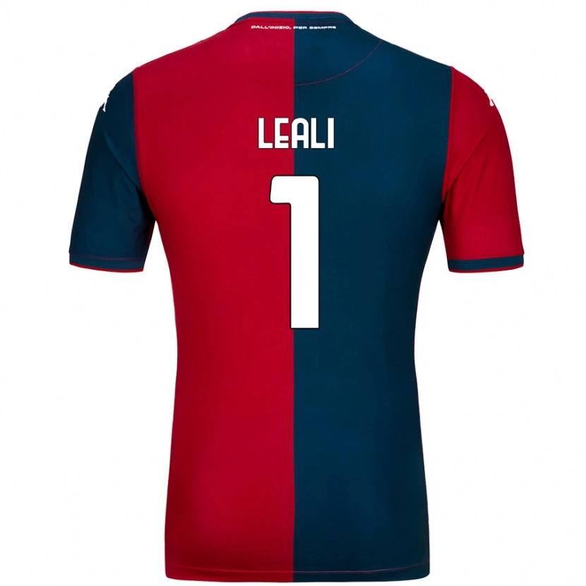 Danxen Heren Nicola Leali #1 Rood Donkerblauw Thuisshirt Thuistenue 2024/25 T-Shirt