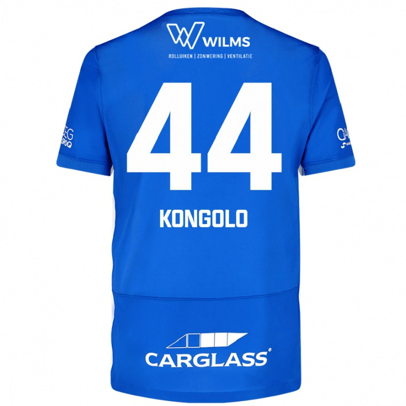 Danxen Heren Josue Kongolo #44 Blauw Thuisshirt Thuistenue 2024/25 T-Shirt