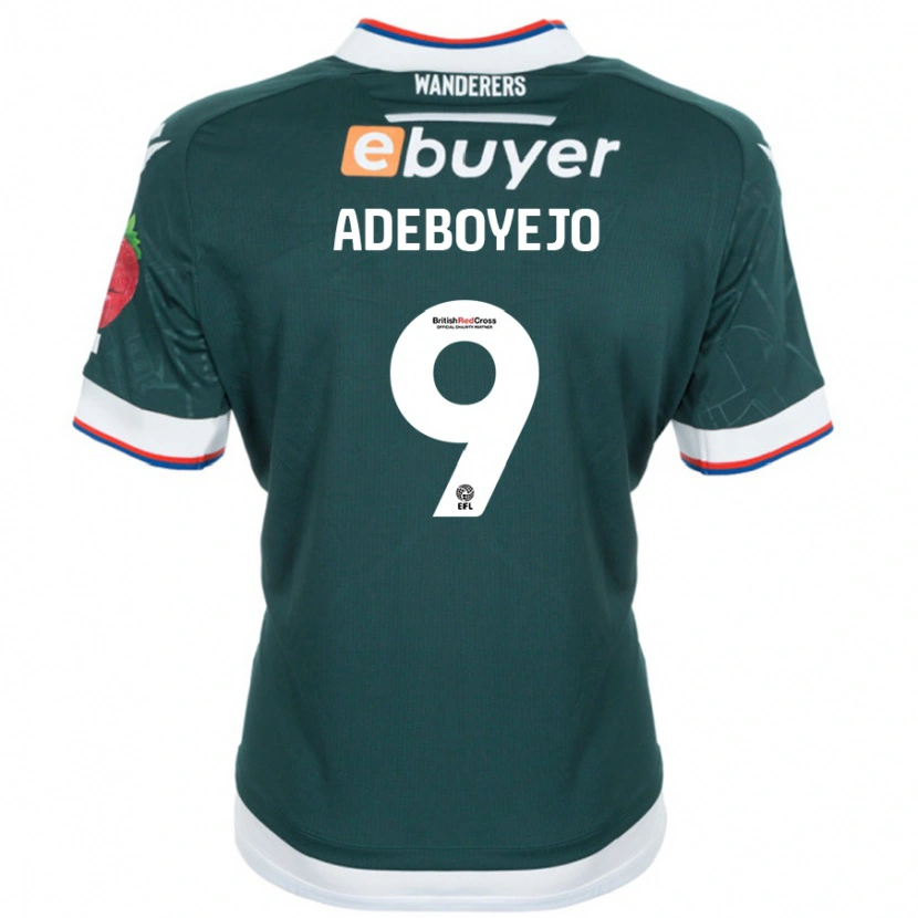 Danxen Heren Victor Adeboyejo #9 Donkergroen Uitshirt Uittenue 2024/25 T-Shirt