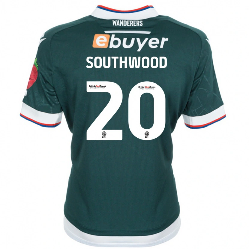 Danxen Heren Luke Southwood #20 Donkergroen Uitshirt Uittenue 2024/25 T-Shirt