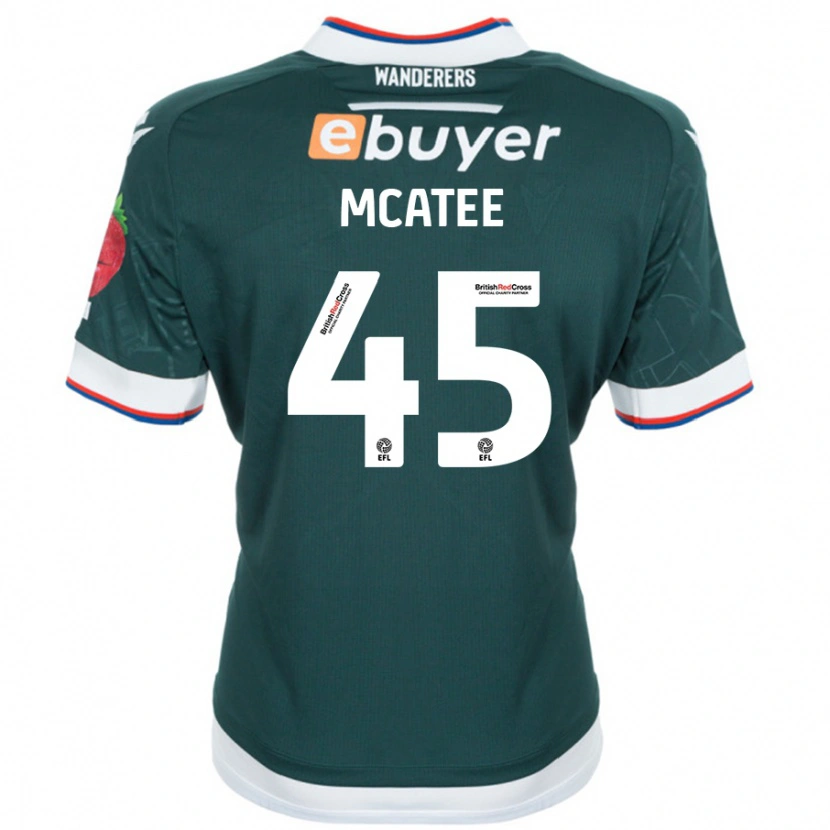 Danxen Heren John Mcatee #45 Donkergroen Uitshirt Uittenue 2024/25 T-Shirt