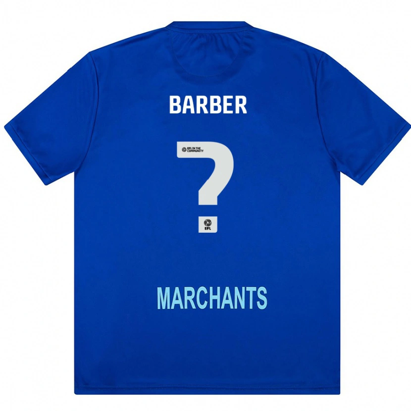 Danxen Heren Mark Barber #0 Groen Uitshirt Uittenue 2024/25 T-Shirt