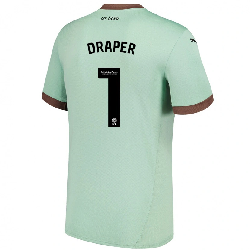 Danxen Heren Anna Draper #1 Lichtgroen Uitshirt Uittenue 2024/25 T-Shirt