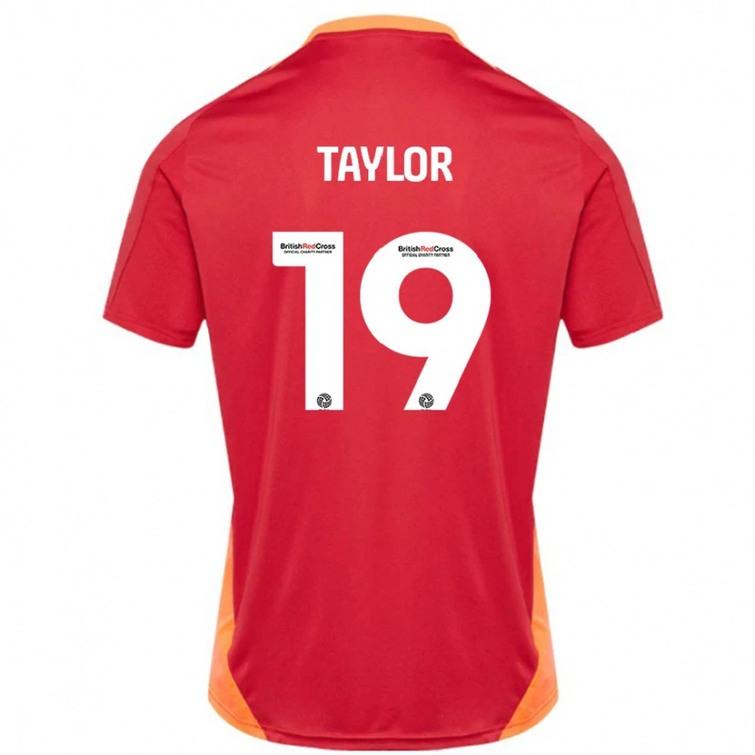 Danxen Heren Mollie Taylor #19 Blauw Gebroken Wit Uitshirt Uittenue 2024/25 T-Shirt