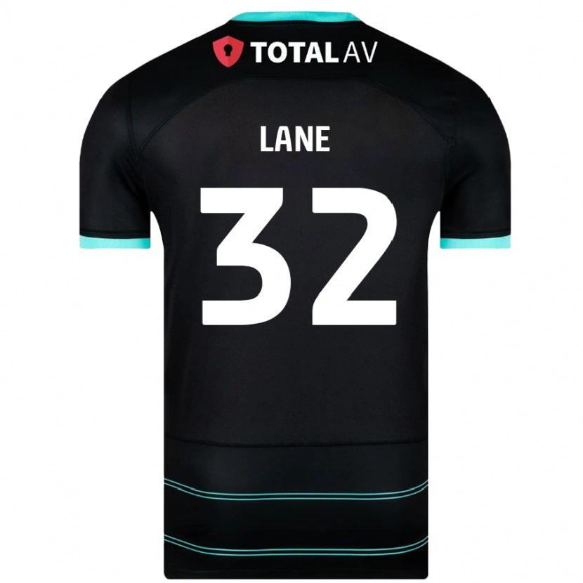 Danxen Heren Paddy Lane #32 Zwart Uitshirt Uittenue 2024/25 T-Shirt