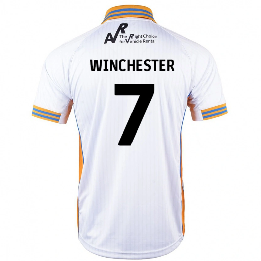 Danxen Heren Carl Winchester #7 Wit Uitshirt Uittenue 2024/25 T-Shirt