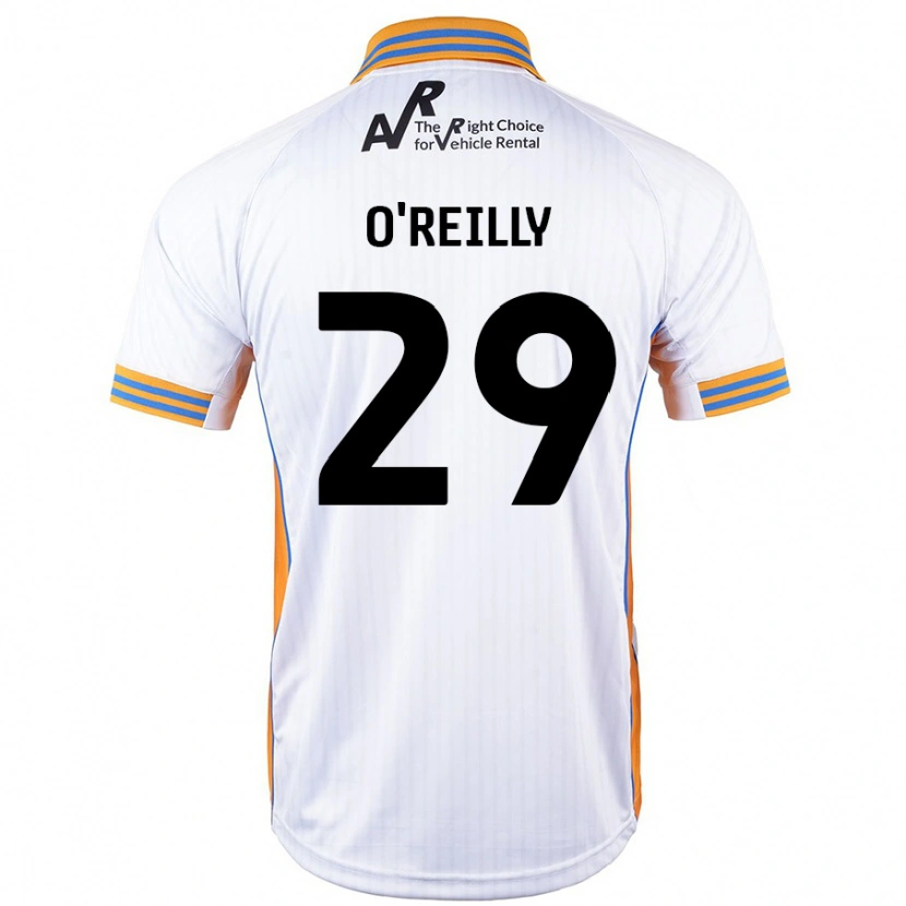 Danxen Heren Tommi O'reilly #29 Wit Uitshirt Uittenue 2024/25 T-Shirt