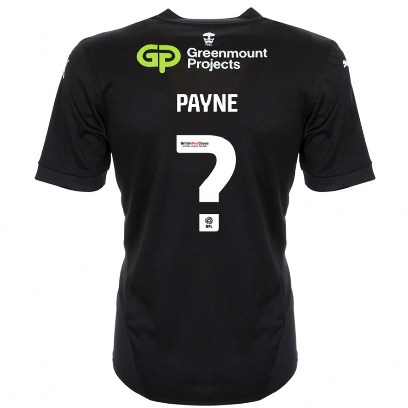 Danxen Heren Kai Payne #0 Zwart Uitshirt Uittenue 2024/25 T-Shirt