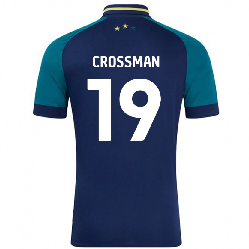 Danxen Heren Paige Crossman #19 Marineblauw Donkergroen Uitshirt Uittenue 2024/25 T-Shirt