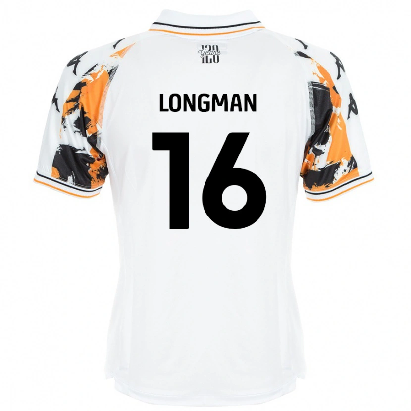 Danxen Heren Ryan Longman #16 Wit Uitshirt Uittenue 2024/25 T-Shirt