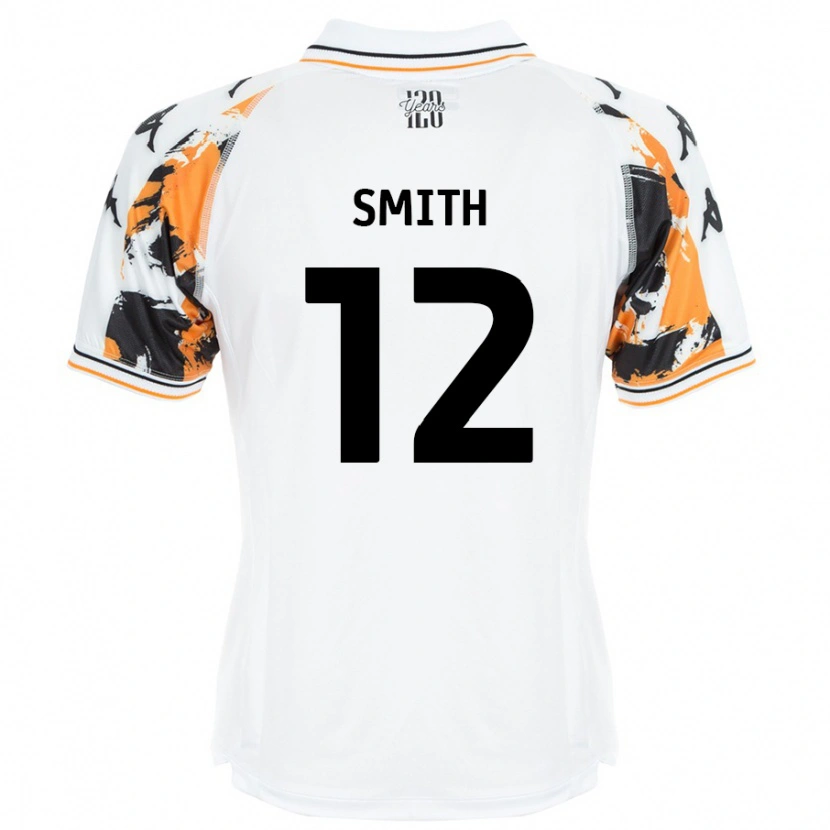 Danxen Heren Emily Smith #12 Wit Uitshirt Uittenue 2024/25 T-Shirt