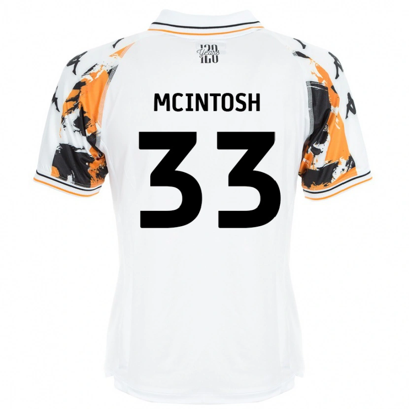 Danxen Heren Lucy Mcintosh #33 Wit Uitshirt Uittenue 2024/25 T-Shirt