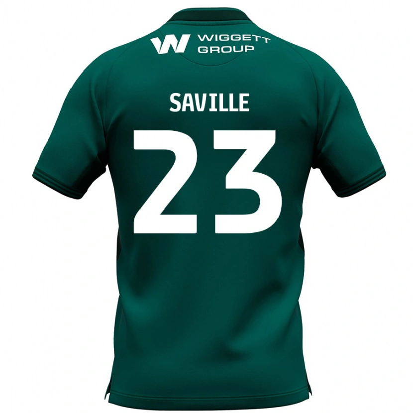 Danxen Heren George Saville #23 Groen Uitshirt Uittenue 2024/25 T-Shirt