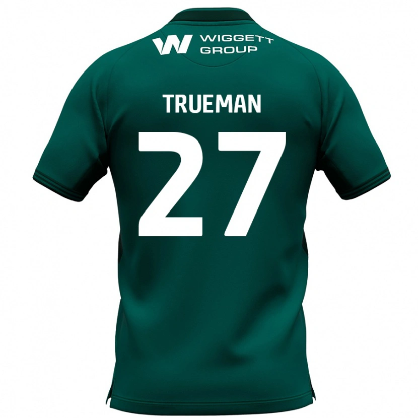 Danxen Heren Connal Trueman #27 Groen Uitshirt Uittenue 2024/25 T-Shirt